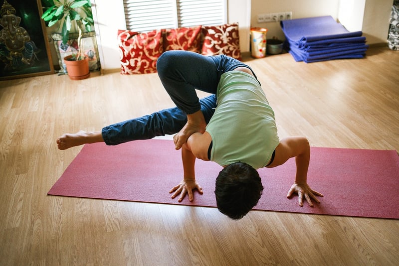 Sunrise Yoga Pose